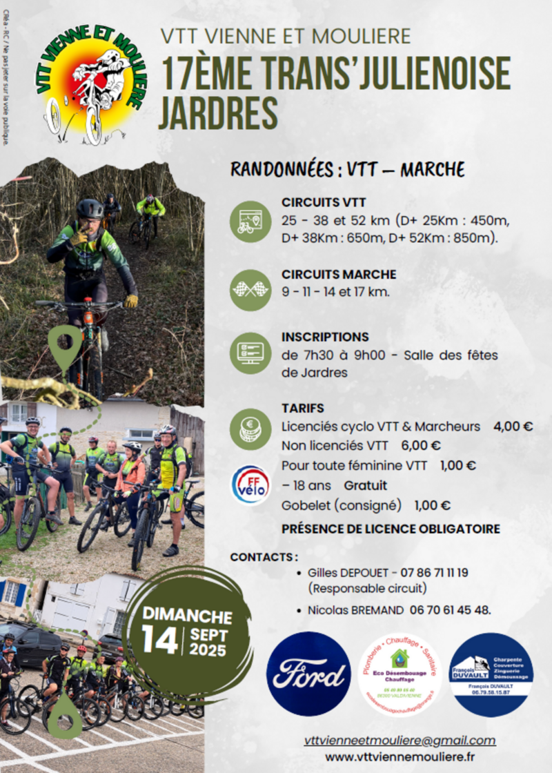 Affiche de l'évènement
