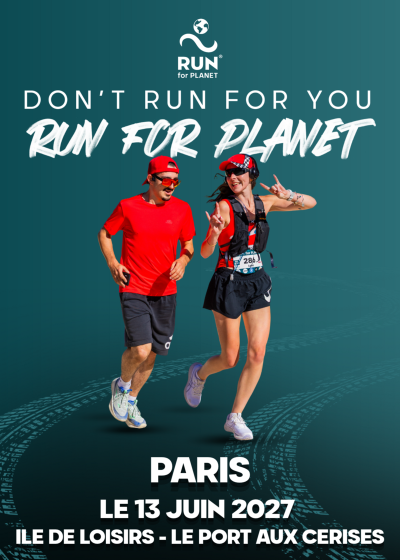 poster Run for Planet édition 7 Paris 
