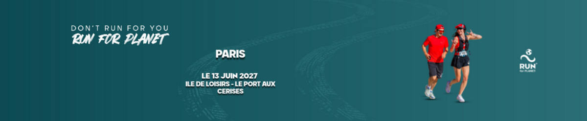 banner Run for Planet édition 7 Paris 
