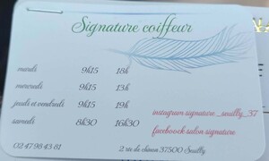 Signature coiffeur Seuilly